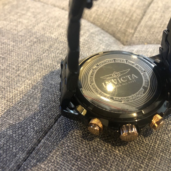 Invicta- 6791 pro diver collection - black ion pla - Picture 2 of 2